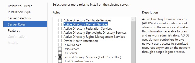 Active Directory Domain Services